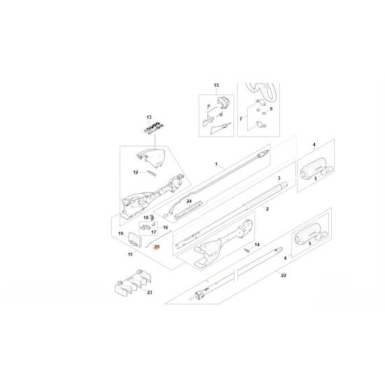 STIHL  Cięgno HA01 182 4900